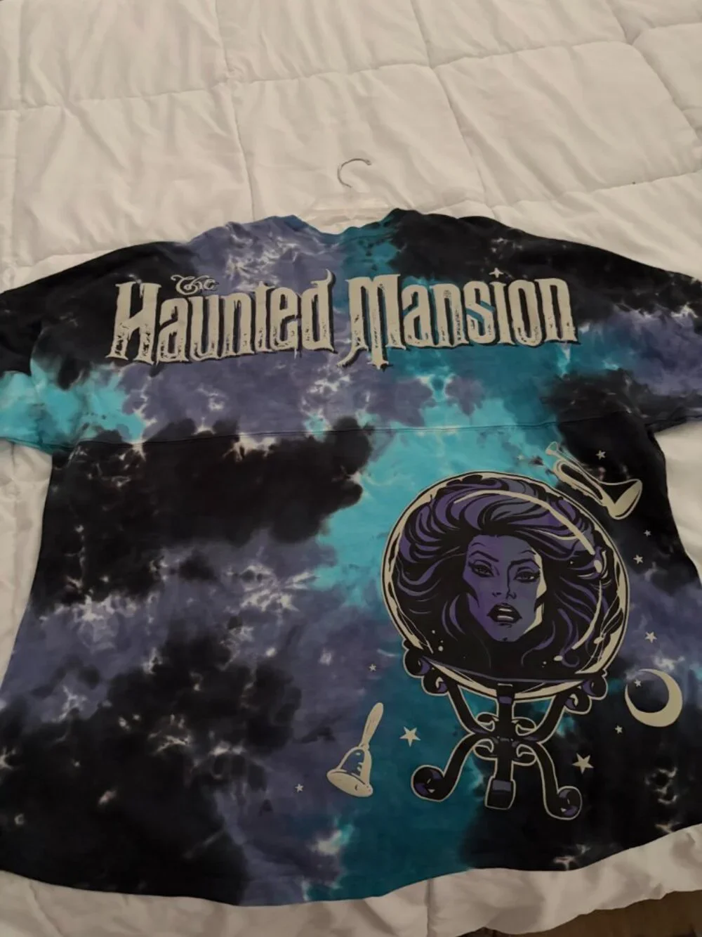 Disney Adult Tie-Dyed Spirit Jersey - Haunted Mansion Madame Leota Size XL